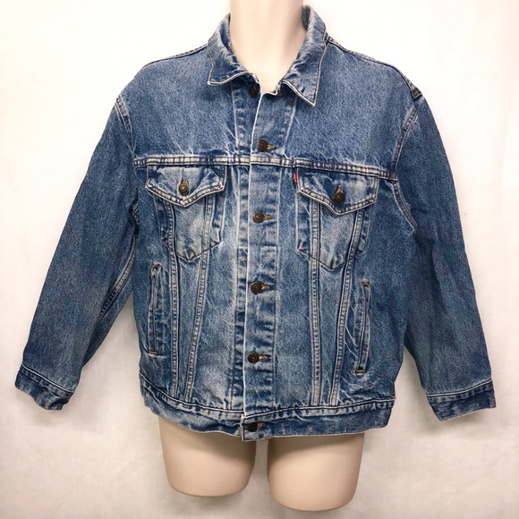 Levis Other - Vintage 80s Levis Denim Trucker Jean Jacket Sz 42